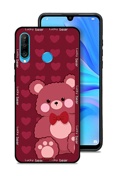 Tolwak غطاء حماية لهاتف هواوي بي 30 لايت - الدب المحظوظ