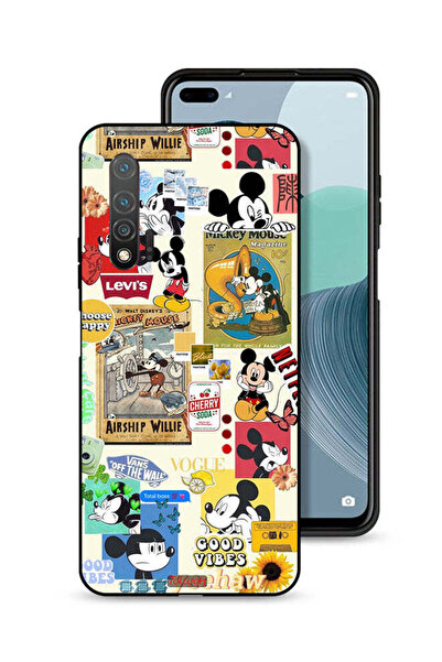 Tolwak غطاء حماية لهاتف هواوي نوفا 6 مع ملصقات ورسومات مميزة