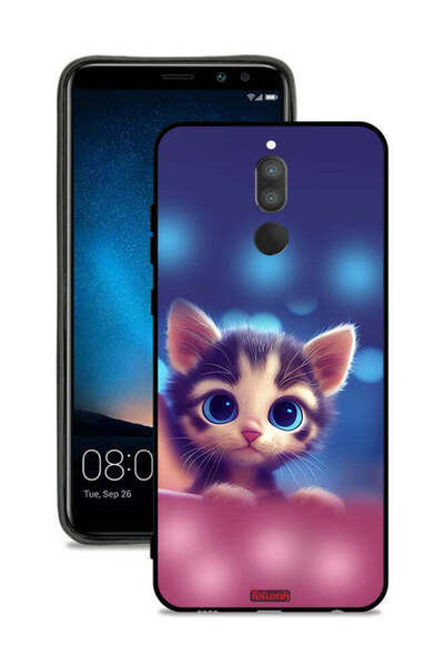 Tolwak غطاء حماية لهاتف هواوي ميت 10 لايت بتصميم قطة صغيرة