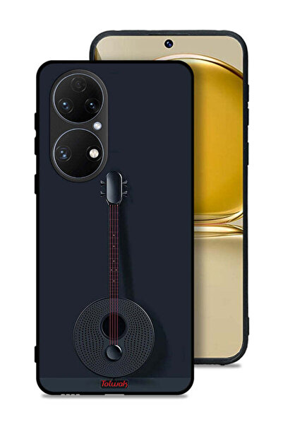 Tolwak Huawei P50E Protective Case Cover Guitar
