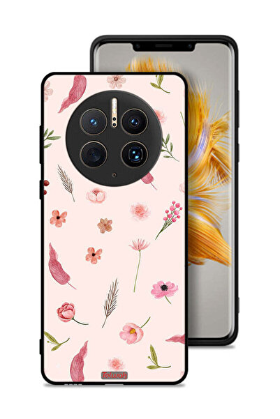 Tolwak غطاء حماية لهاتف هواوي ميت 50 برو بنقشة أوراق وورود