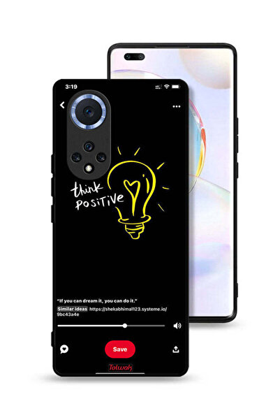 Tolwak غطاء حماية لهاتف هواوي نوفا 9 برو - فكر بإيجابية