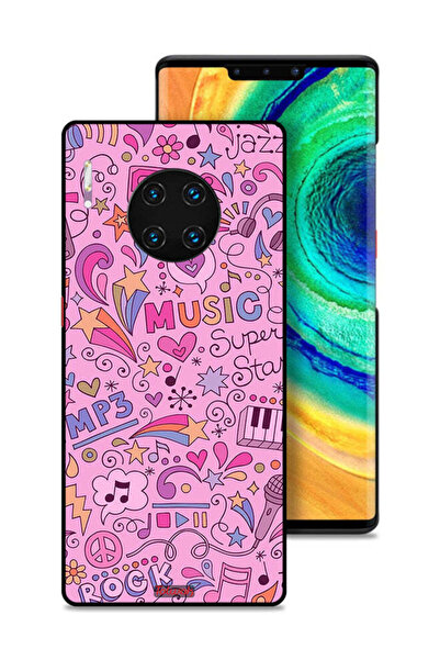 Tolwak غطاء حماية لهاتف هواوي ميت 30 إي برو 5G مع علامات موسيقية