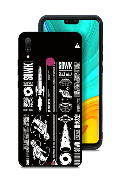 Tolwak غطاء حماية لهاتف Huawei Y9 (2019) ملصق Sowk Space Walk