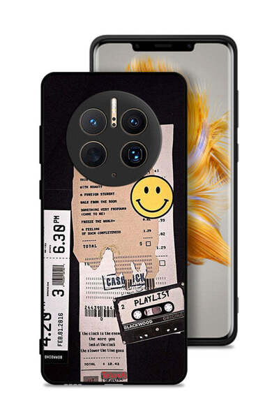 Tolwak Huawei Mate 50 Pro Protective Case Cover Playlist Sticker