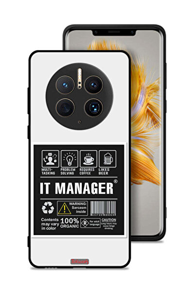 Tolwak غطاء حماية لهاتف هواوي ميت 50 برو، ملصق إدارة تكنولوجيا المعلومات