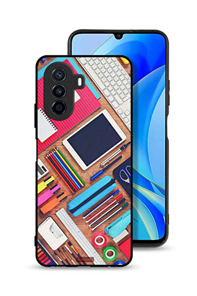 Tolwak غطاء حماية لهاتف هواوي نوفا Y70 بتصميم فتاة هوبي ديسك