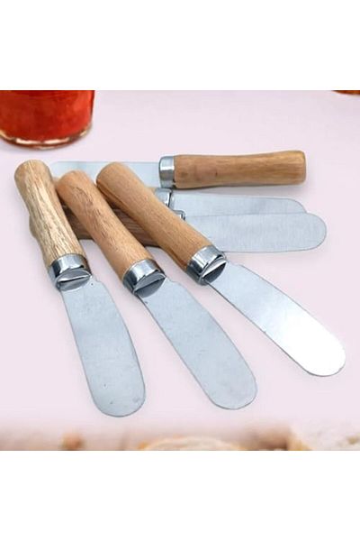 Mena Rise Diyar-Ifırsatshop Bamboo Handle Breakfast Knife Set, 6 Pieces 1017157