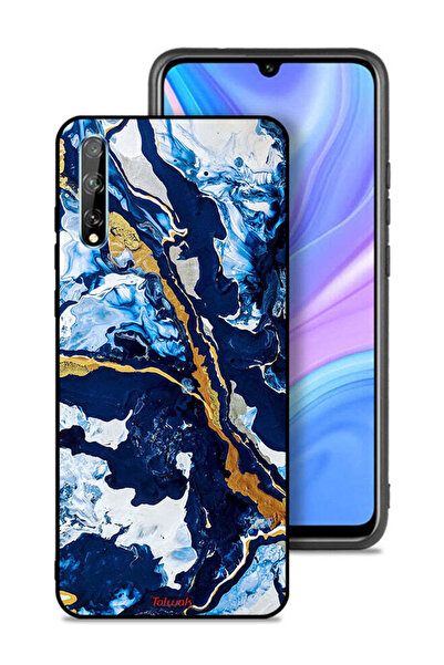 Tolwak غطاء حماية لهاتف هواوي بي سمارت إس بنقشة فنية مزخرفة