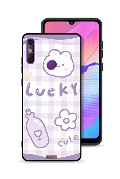 Tolwak غطاء حماية لهاتف هواوي إنجوي 20e - لطيف ومحظوظ