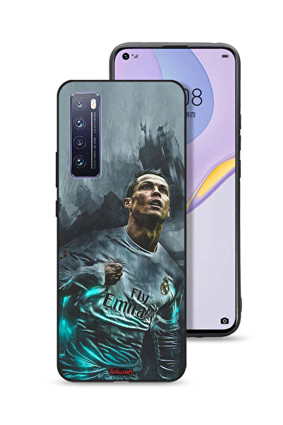 Tolwak غطاء حماية لهاتف هواوي نوفا 7 5G برسومات كريستيانو رونالدو