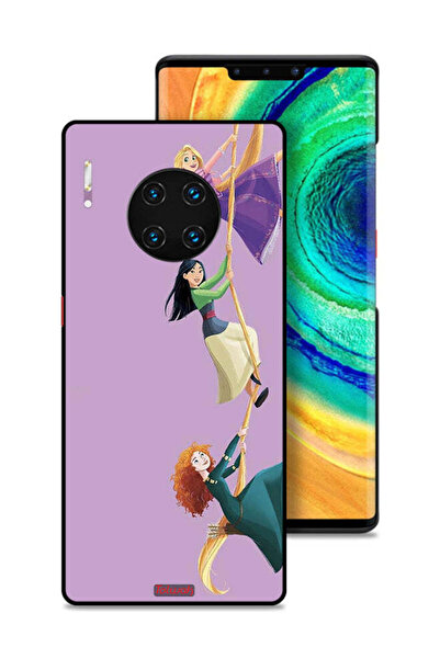 Tolwak غطاء حماية لهاتف هواوي ميت 30 إي برو 5G برسومات تسلق للبنات