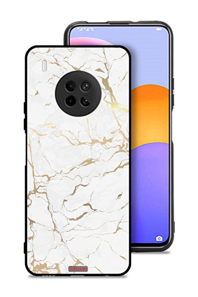 Tolwak غطاء حماية لهاتف هواوي Y9a بنمط رخامي