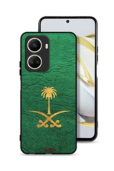 Tolwak غطاء حماية لهاتف هواوي نوفا 10 إس إي، علامة المملكة العربية السعودية، جلد