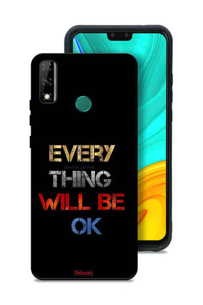 Tolwak غطاء حماية لهاتف Huawei Y8s كل شيء سيكون على ما يرام