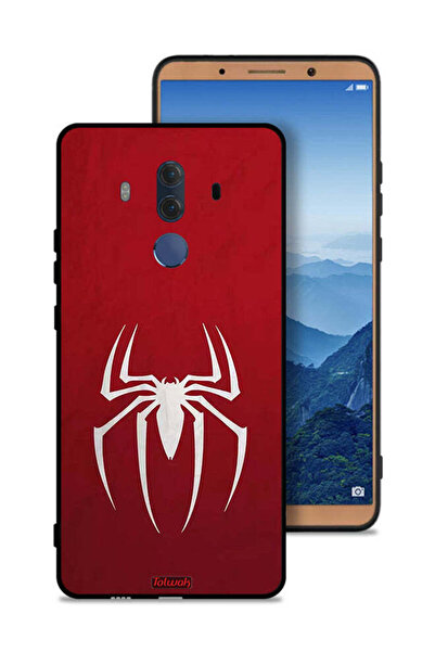 Tolwak غطاء حماية لهاتف هواوي ميت 10 برو أيقونة العنكبوت