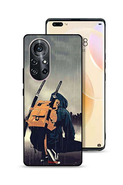 Tolwak غطاء حماية لهاتف هواوي نوفا 8 برو، رسمة سيف ساموراي رقمية