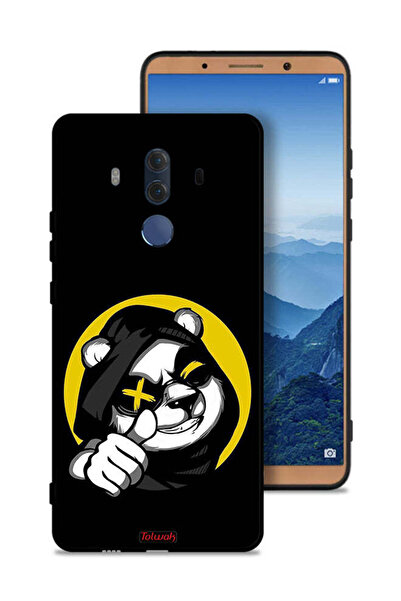 Tolwak غطاء حماية لهاتف هواوي ميت 10 برو بتصميم قطة مارشميلو لطيفة