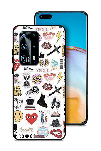 Tolwak غطاء حماية لهاتف هواوي بي 40 برو بلس 5G بدون ملصقات سلبية