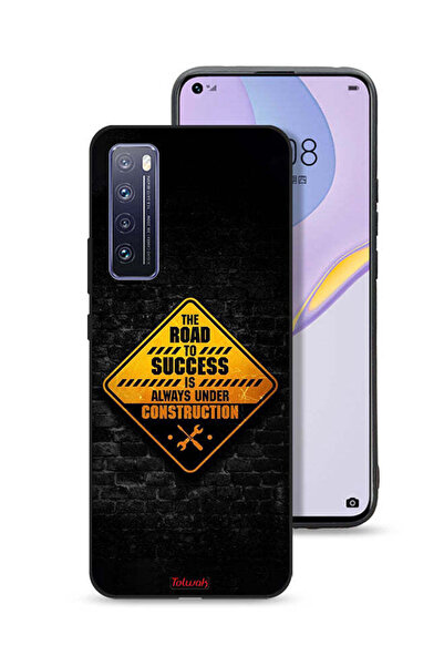 Tolwak غطاء حماية لهاتف هواوي نوفا 7 5G الطريق إلى النجاح دائمًا قيد الإنشاء