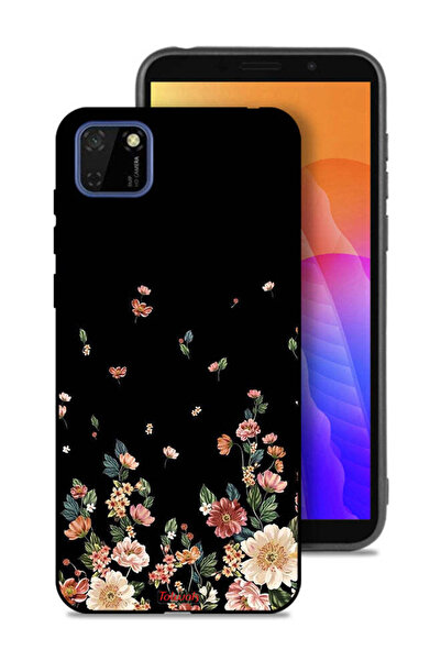 Tolwak Huawei Y5p Protective Case Cover Small Flowers In Bottom