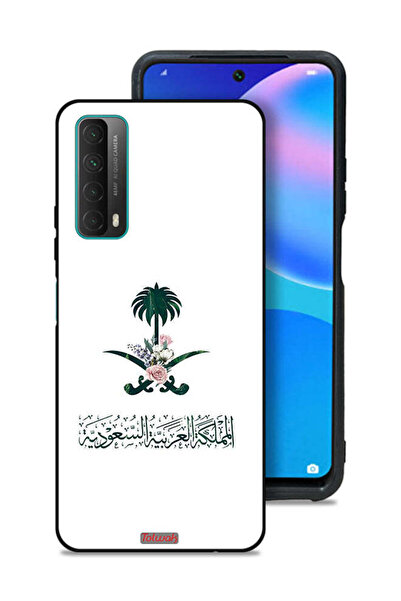 Tolwak غطاء حماية لهاتف هواوي بي سمارت (2021) - علامة زهور المملكة العربية ال...