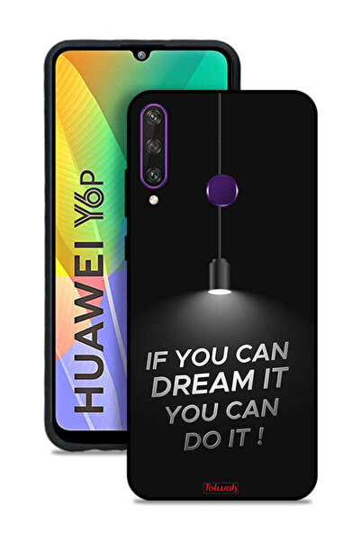 Tolwak غطاء حماية لهاتف هواوي Y6p إذا كنت تستطيع أن تحلم به، يمكنك أن تفعله