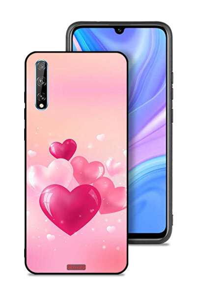 Tolwak غطاء حماية لهاتف هواوي بي سمارت إس برسومات قلوب جميلة