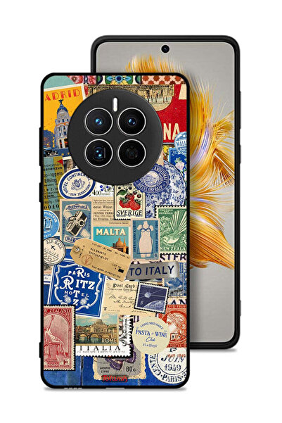 Tolwak Huawei Mate 50 Protective Case Cover Stickers Of Different Cities