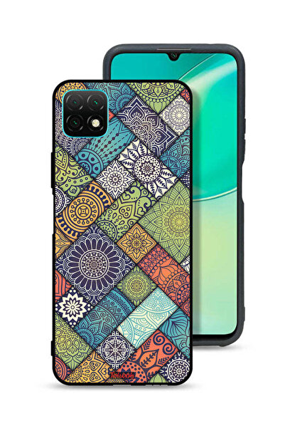 Tolwak غطاء حماية لهاتف هواوي نوفا Y60 بنمط ماندالا