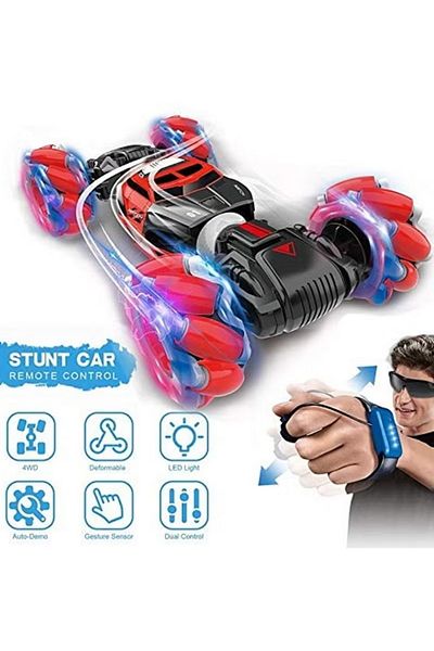 rexa RC Stunt Car Remote Control Cars RC Watch Gesture Sensor Electric Toy Car