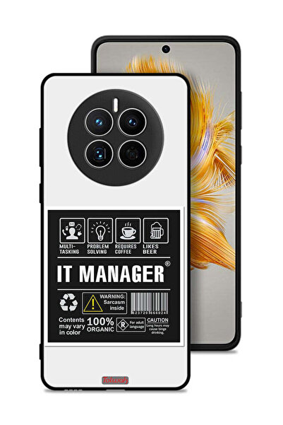 Tolwak غطاء حماية لهاتف هواوي ميت 50 - ملصق مدير تكنولوجيا المعلومات