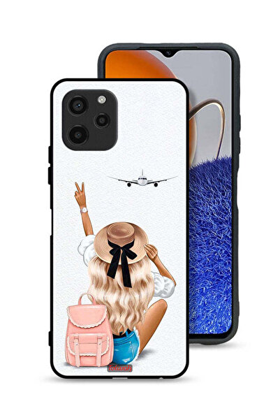 Tolwak غطاء حماية لهاتف هواوي نوفا Y61 - فتاة تحب السفر