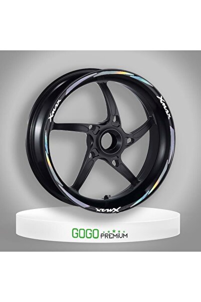 Gogo HOLOGRAMLI I YAMAHA XMAX UYUMLU 1 SET JANT ŞERİDİ
