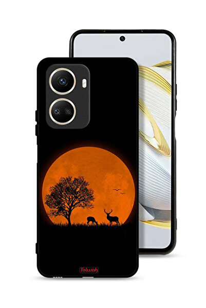 Tolwak Huawei nova 10 SE Protective Case Cover Evening Moon Art