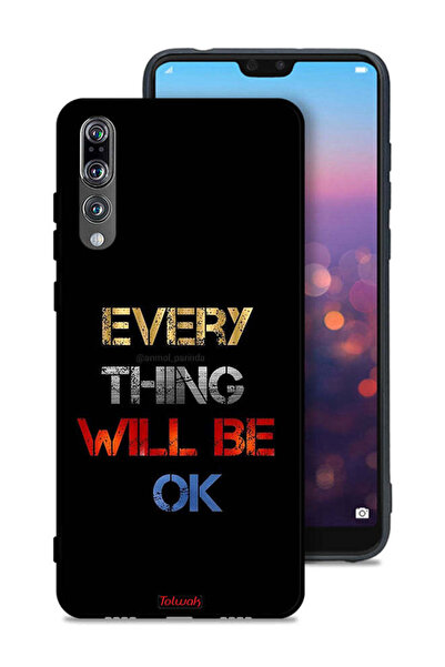 Tolwak غطاء حماية لهاتف هواوي P20 Pro كل شيء سيكون على ما يرام
