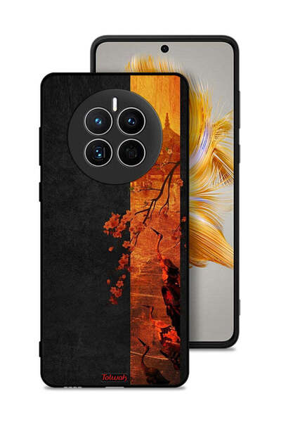 Tolwak غطاء حماية لهاتف هواوي ميت 50 بألوان الخريف الفنية