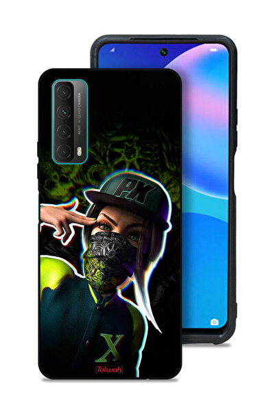 Tolwak غطاء حماية لهاتف هواوي بي سمارت (2021) برسومات فنية جمالية للبنات