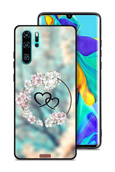 Tolwak غطاء حماية لهاتف هواوي بي 30 برو بتصميم قلوب في خاتم