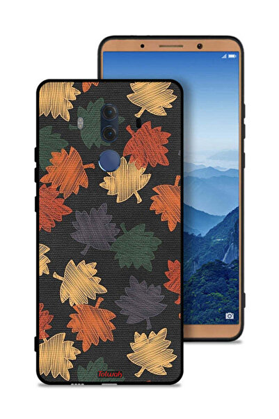 Tolwak غطاء حماية لهاتف هواوي ميت 10 برو بطبعة أوراق الخريف