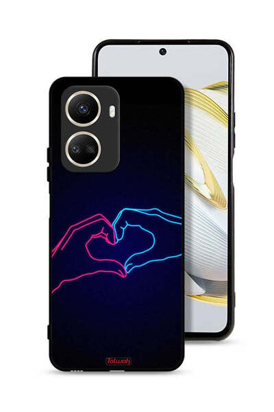 Tolwak Huawei nova 10 SE Protective Case Cover Touching Hand Making Heart