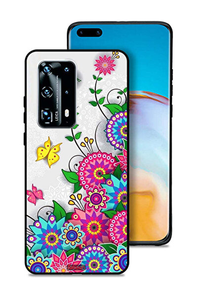 Tolwak غطاء حماية لهاتف هواوي بي 40 برو بلس 5G - زهور ماندالا
