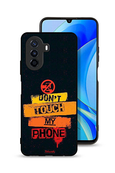 Tolwak Huawei nova Y70 Protective Case Cover Do Not Touch My Phone
