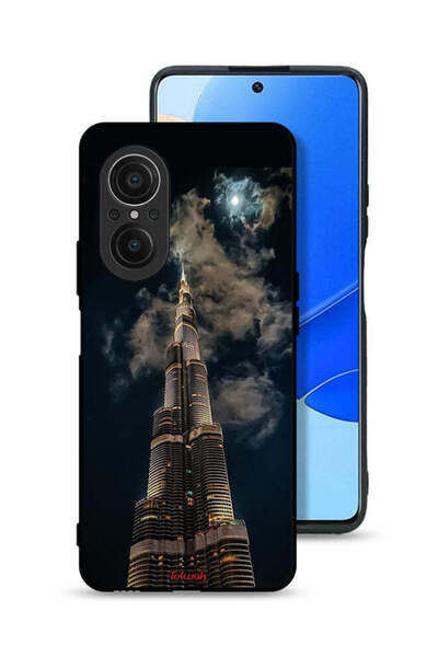 Tolwak Huawei nova 9 SE Protective Case Cover Burj Khalifa In Night