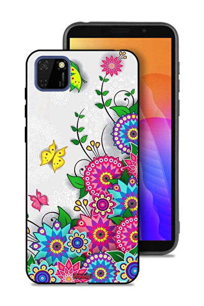 Tolwak غطاء حماية لهاتف هواوي Y5p - زهور ماندالا