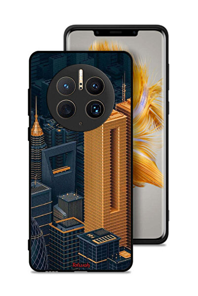 Tolwak غطاء حماية لهاتف هواوي ميت 50 برو - مباني فنية