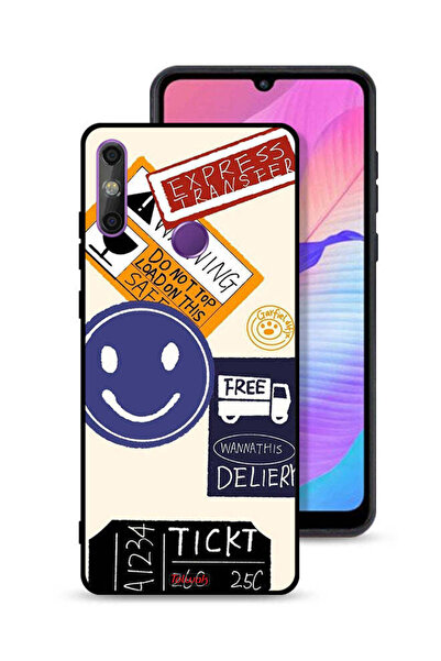 Tolwak غطاء حماية لهاتف هواوي إنجوي 20e مع ملصق نقل سريع مجاني