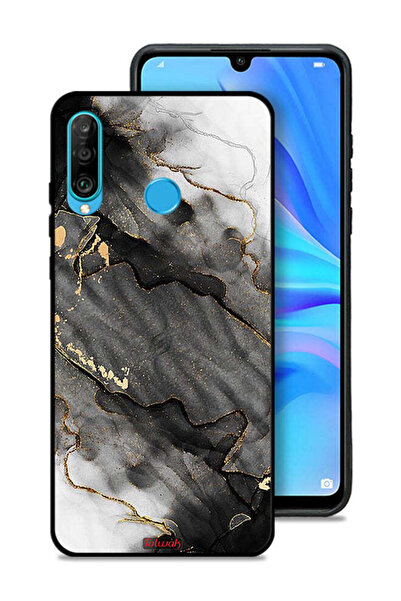 Tolwak غطاء حماية لهاتف هواوي بي 30 لايت - رخامي لامع