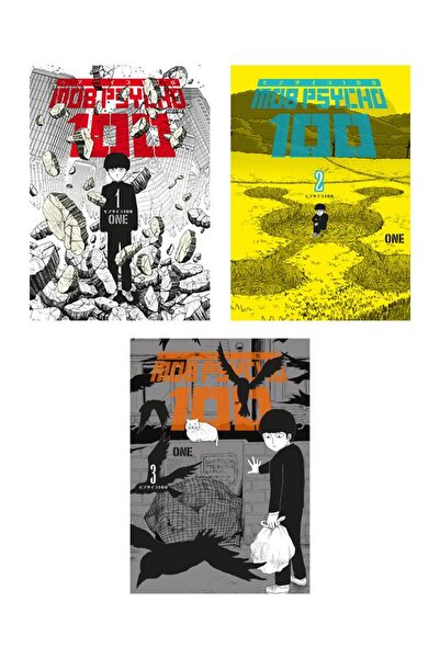 İthaki Yayınları Mob Psycho 3 Kitap Takım