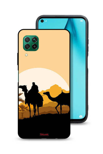 Tolwak غطاء حماية لهاتف هواوي نوفا 7i برسومات جمال في الصحراء